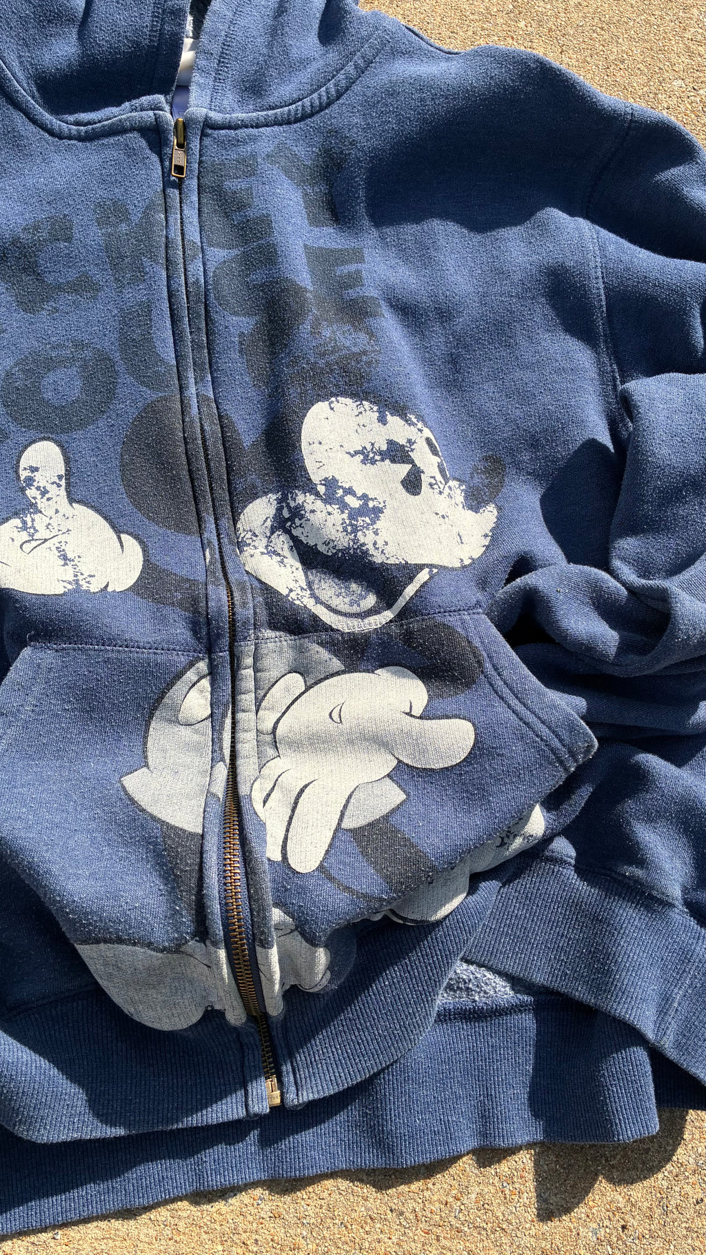Mickey Mouse Graphic Zip Up Jacket