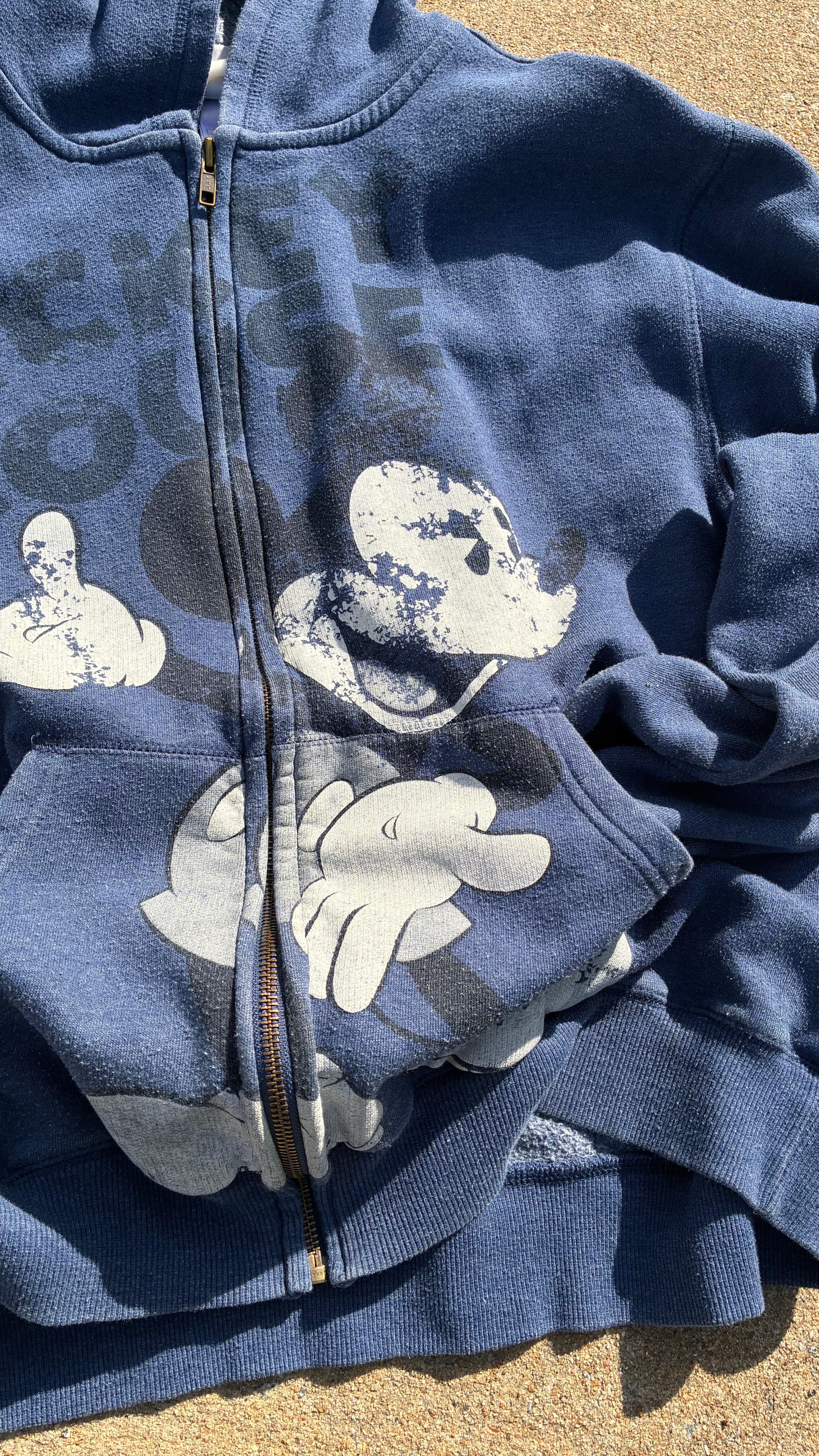 Mickey Mouse Graphic Zip Up Jacket
