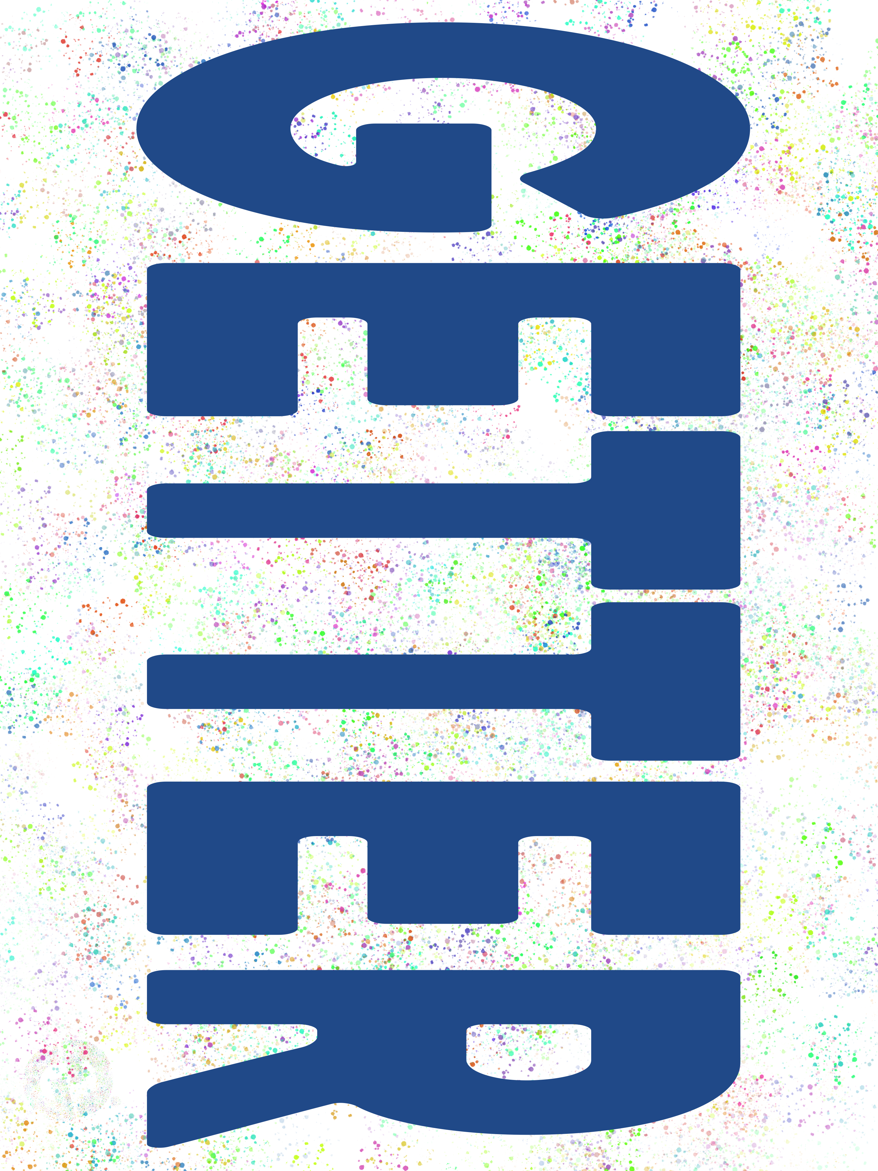 “Getter” Poster(Navy)
