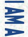 “I Am A” Poster(Navy)
