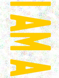 “I Am A” Poster (Yellow)