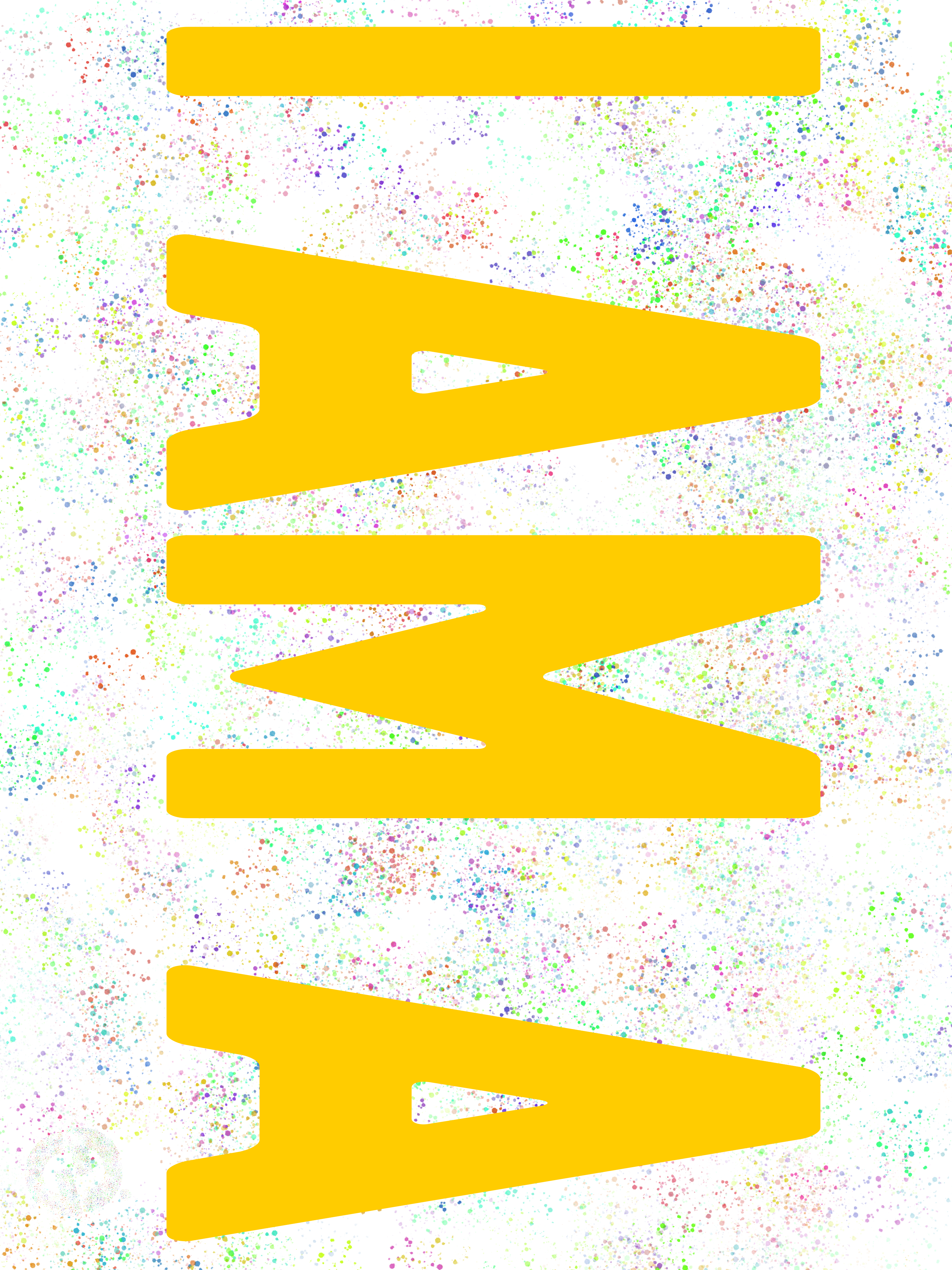 “I Am A” Poster (Yellow)