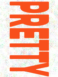 “Pretty” Poster(Orange)