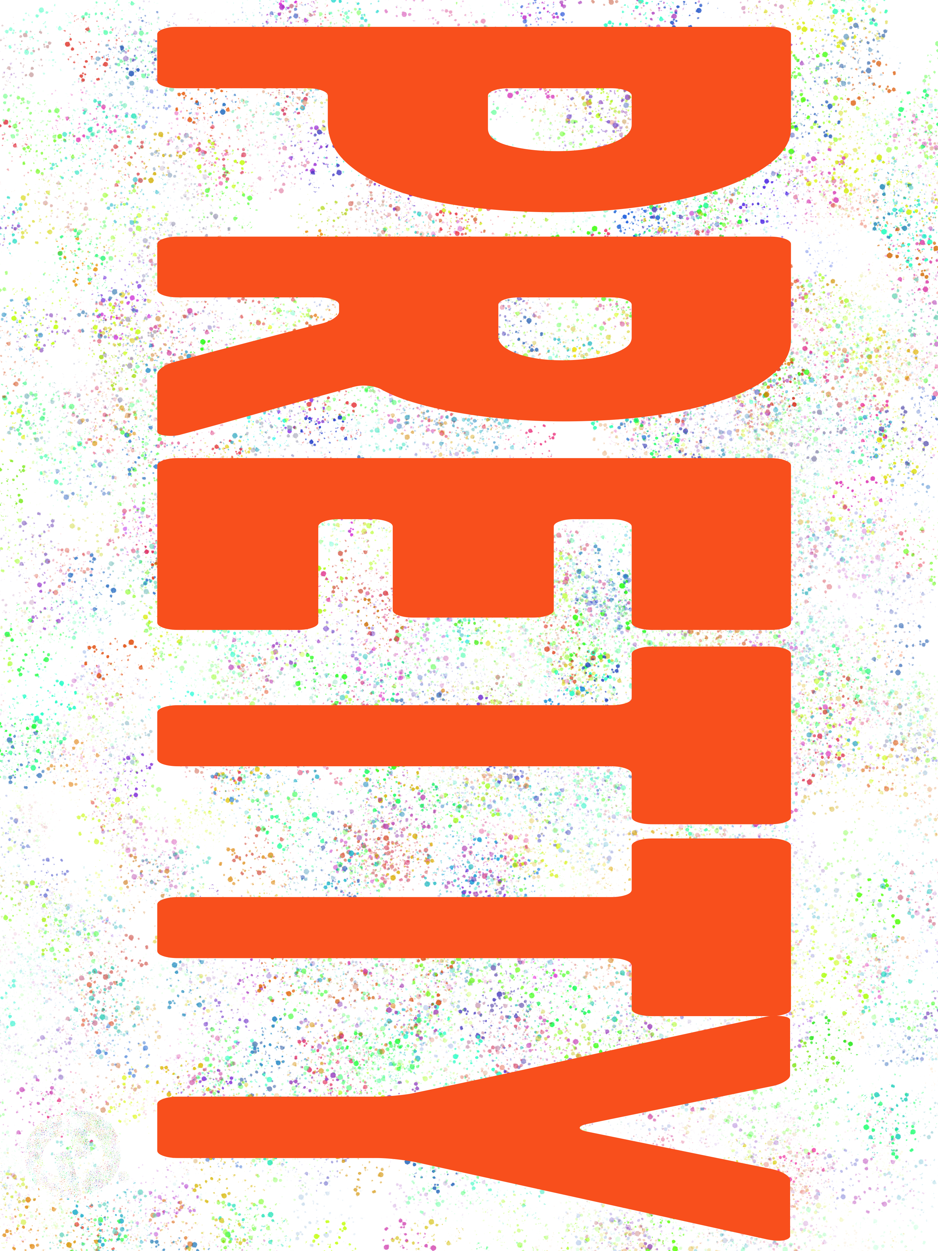 “Pretty” Poster(Orange)
